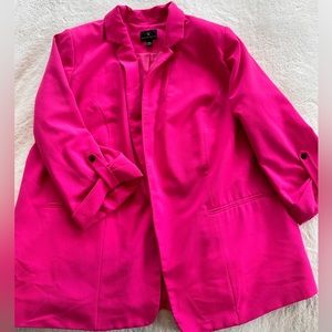 Fuchsia Worthington blazer- size 2x